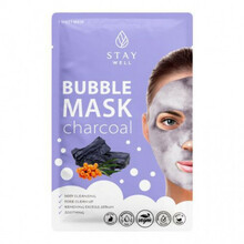 Sügavpuhastav näomask Stay Well Deep Cleansing Bubble Mask Charcoal, 1 tk
