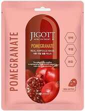 Lehtmask granaatõunaekstraktiga Jigott Pomegranate Real Ampoule Mask, 27 ml