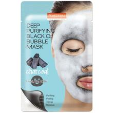Puhastav näomask Purederm Deep Purifying Bubble Mask Charcoal, 20 g
