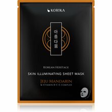 Lehtnäomask Korika Korean Heritage Skin Illuminating, 25 g