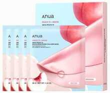 Hüdrogeel näomask kollageeniga Anua Peach 70+Niacin Brightening Collagen Mask, 4 tk, 38 g