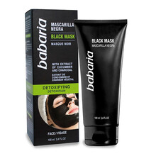Kooriv näomask Babaria Black Detox, 100 ml