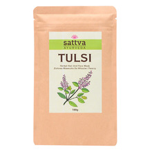 Taimne juuste- ja näomask Sattva Ayurveda Tulsi, 100 g