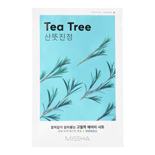 Kangasmask teepuuga Missha Airy Fit Sheet Mask Tea Tree, 19 g