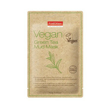 Vegaanlik puhastav mudamask rohelise teega Purederm Vegan Green Tea Mud Mask, 15 g