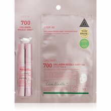 Näomask VT Cosmetics Collagen Reedle Shot 700 2-Step, sügavniisutav ja pinguldav, 28.5 g