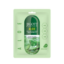 Lehtmask rohelise teega Jigott Green Tea Real Ampoule Mask, 27 ml