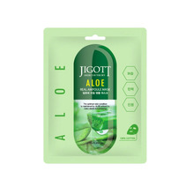 Näomask kurgiga Jigott Real Ampoule Mask Cucumber, 27 ml