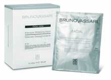 Valge valgendav kooriv näomask Bruno Vassari Day & Night, 6 tk, 30 g
