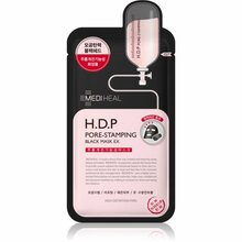 Lehtmask Mediheal H.D.P Pore-Stamping Black Mask EX, poore puhastav, 25 ml