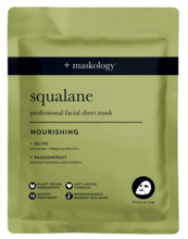 Lehtmask skvalaaniga Maskology Squalane, 22 ml