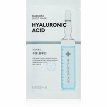 Niisutav kangasmask hüaluroonhappega Missha Mascure Hyaluronic Acid, 28 ml