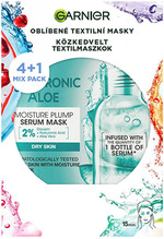 Tekstiilist näomaskide komplekt Garnier Party Mix, 4+1 tk