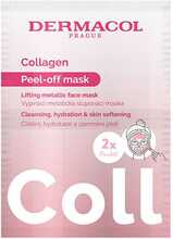 Kooritav pinguldav näomask kollageeniga Dermacol Collagen Lifting Peel-off Mask, 2 x 7,5 ml