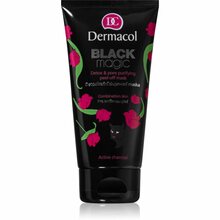 Detoksifitseeriv kooriv näomask Dermacol Black Magic, 150 ml