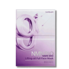 Näomask Numbuzin No.9 NAD Bio Lifting-sil Full Face Mask, pinguldav, 4 tk, 48 ml
