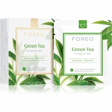 Näomaskide komplekt Foreo UFO Green Tea, värskendav ja rahustav, 6 x 6 g