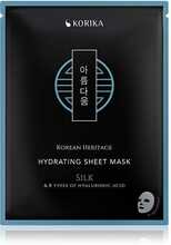 Niisutav näolehtmask Korika Korean Heritage 8 tüüpi hüaluroonhappega, 25 g