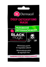 Sügavdetoksifitseeriv näomask Dermacol Black Magic, 15 ml