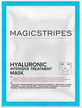 Niisutav näomask hüaluroonhappega Magicstripes Hyaluronic Intensive Treatment Mask, 3 tk