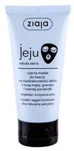 Must näomask Ziaja Jeju Black Face Mask, 50 ml