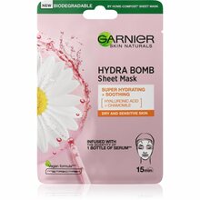 Kangasmask näole Garnier Moisture + Comfort, rahustav, 28-32 g