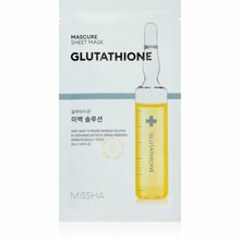 Kangasmask näole glutatiooniga Missha Mascure Glutathione, 28 ml