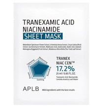 Kangasmask näole Aplb Tranexamic Acid Niacinamide, särav ja niisutav, 25 ml