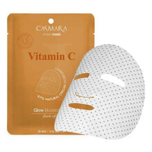 Sära andev näomask C-vitamiini ja niatsiinamiidiga Casmara Glow Booster Sheet Mask Vitamin C, 1 tk