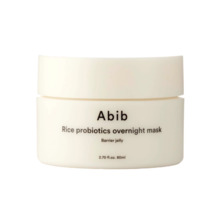 Öine näomask riisiprobiootikumidega Abib Rice Probiotics Overnight Mask Barrier Jelly, 80 ml