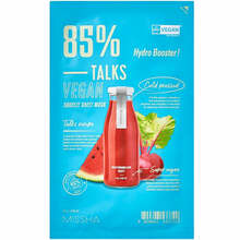 Kangasmask Missha Talks Vegan Squeeze Sheet Mask Hydro Booster, 27 g
