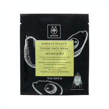 Niisutav näomask avokaadoga Apivita Express Beauty Tissue, 1 tk