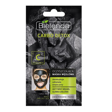 Puhastav mask aktiivsöega Bielenda Carbo Detox, 8 ml