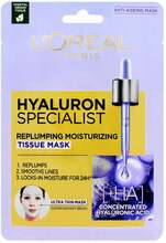 Niisutav näomask L'Oreal Hyaluron Specialist Replumping Moisturizing, 1 tk
