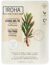 Puhastav näomask teepuu ja hüaluroonhappega Iroha, 20 ml