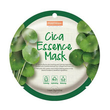 Näomask aasia vesinaba ekstraktiga Purederm Cica Essence Mask, 18 g