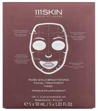 Näomask 111Skin Rose Gold Brightening Facial Treatment Mask, 5 x 30 ml