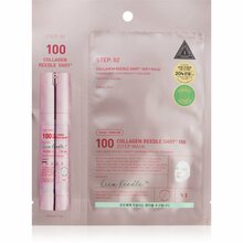 Pinguldav näomask VT Cosmetics Collagen Reedle Shot 100 2-Step, 26.5 g