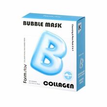 Näomaskid Farmstay Collagen Bubble, 5 ml x 20 tk