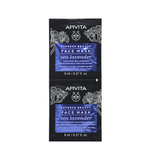 Niisutav näomask merelavendliga Apivita Express Beauty, 2 x 8ml