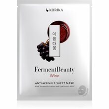 Kortsudevastane lehtmask Korika FermentBeauty Wine, 20 g