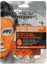 Niisutav kangasmask meestele L’Oreal Paris Men Expert Hydra Energetic, 32 g