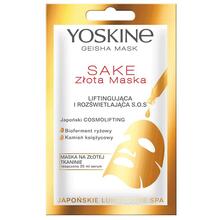 Kangasmask kullaga Yoskine Geisha Sake, pinguldav ja särav, 20 ml