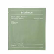 Värskendav näomask merevetikaekstraktiga Biodance Refreshing Sea Kelp Real Deep, 34 g