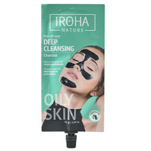 Detoksifitseeriv näomask söega Iroha Black Peel Off Detox, 25 ml