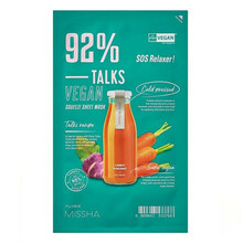 Kangasmask Missha Talks Vegan Squeeze Sheet Mask SOS Relaxer, 27 g