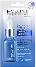 Lehtnäomask Eveline Cosmetics Hyaluron Mask, 8 ml