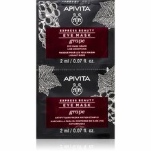 Silmamask viinamarjadega Apivita Express Beauty, 2 x 2 ml
