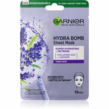 Tekstiilist näomask Garnier SkinActive Hydra Bomb, niisutav ja toitev, 28 g