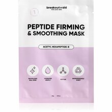 Tekstiilist näomask peptiididega Breakout + Aid Firming & Smoothing Mask, 34 g